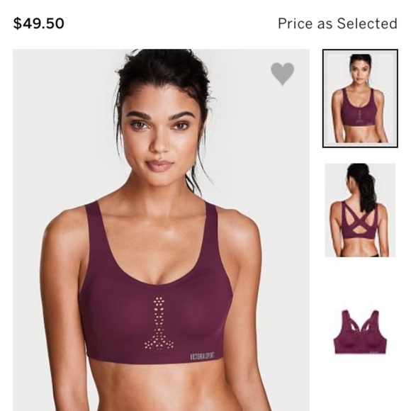 Victoria's Secret Purple Sports Bra - Picture 2 of 6